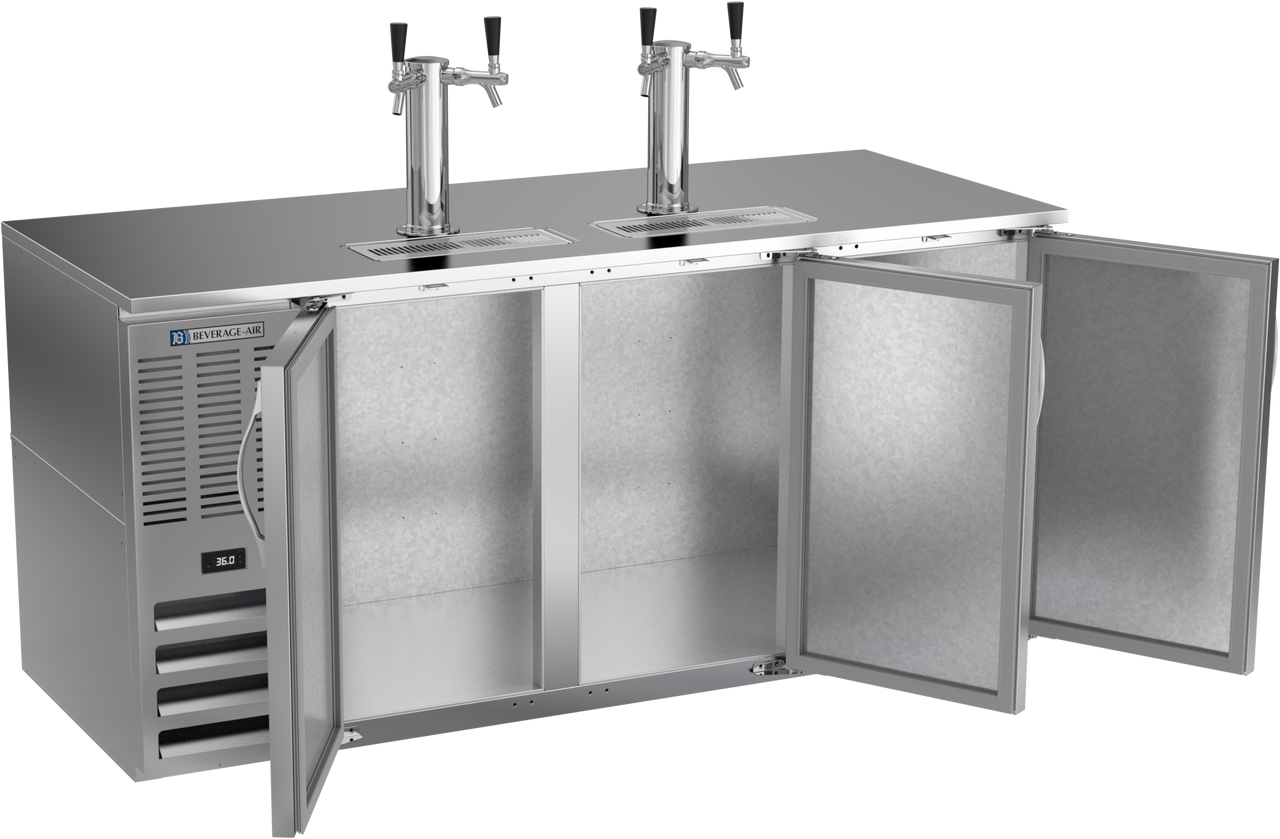 DD72HC-S | 72" Direct Draw Dispenser in Stainless Steel