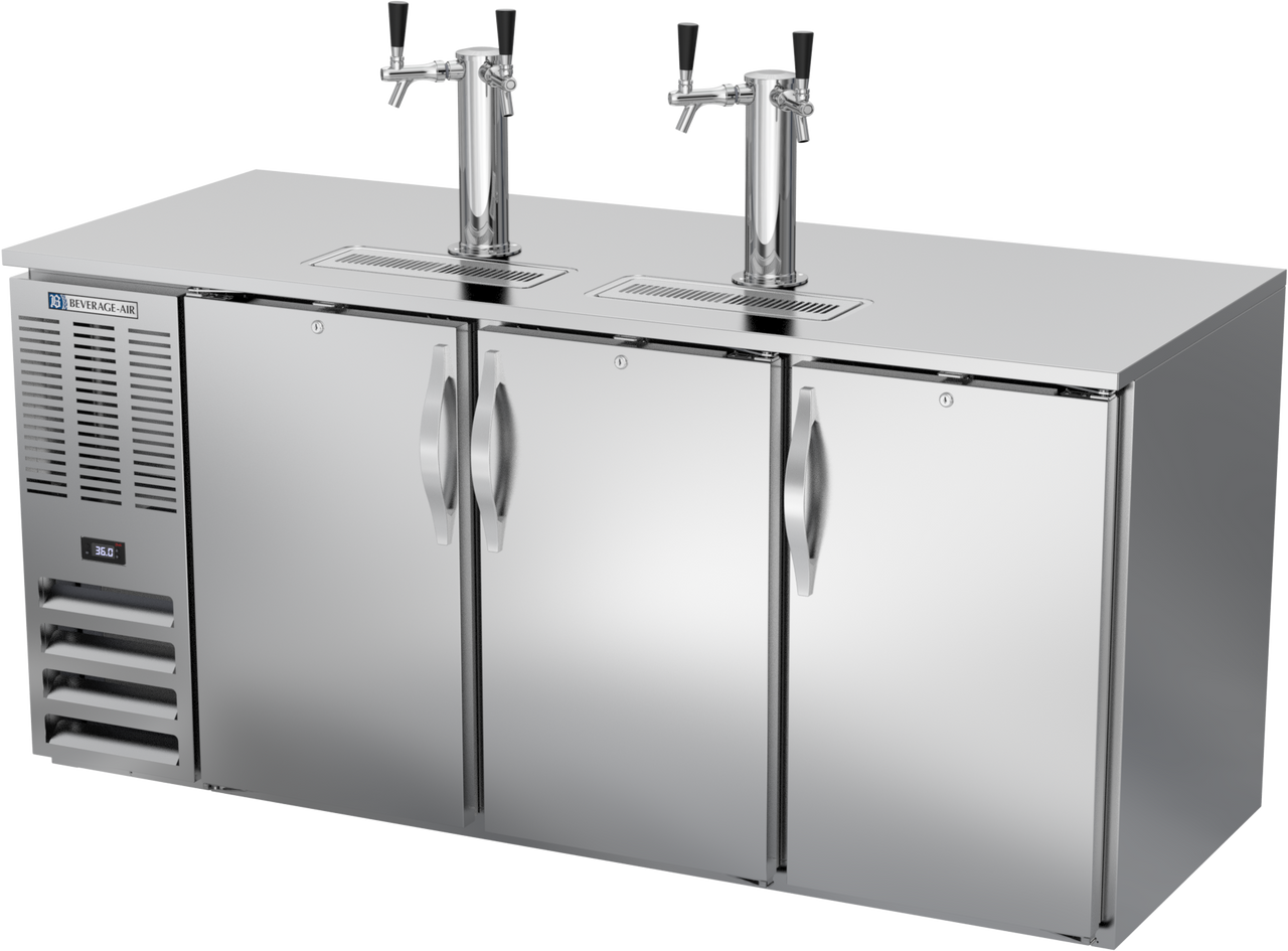 DD72HC-S | 72" Direct Draw Dispenser in Stainless Steel