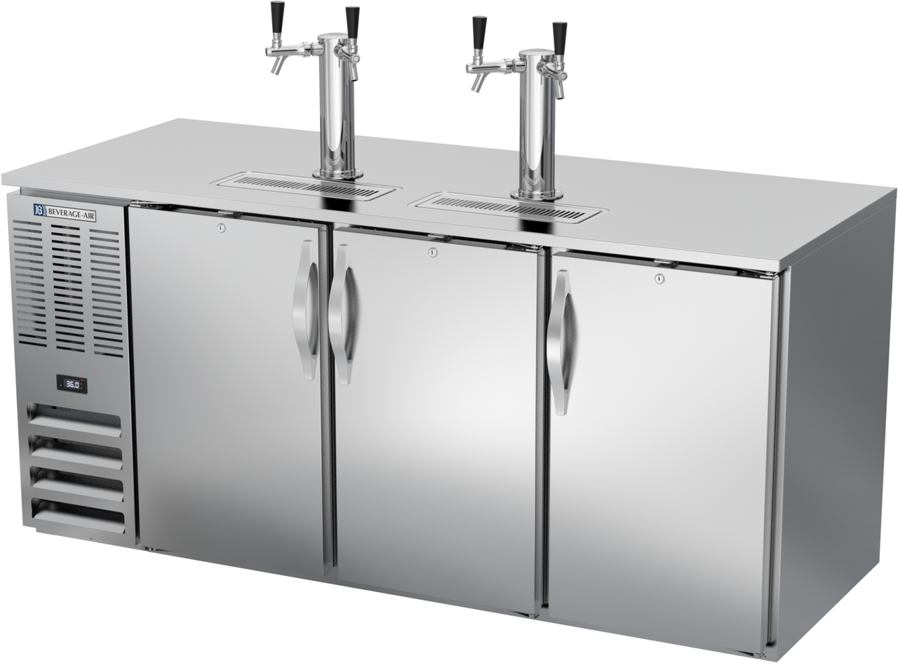 DD72HC-S | 72" Direct Draw Dispenser in Stainless Steel