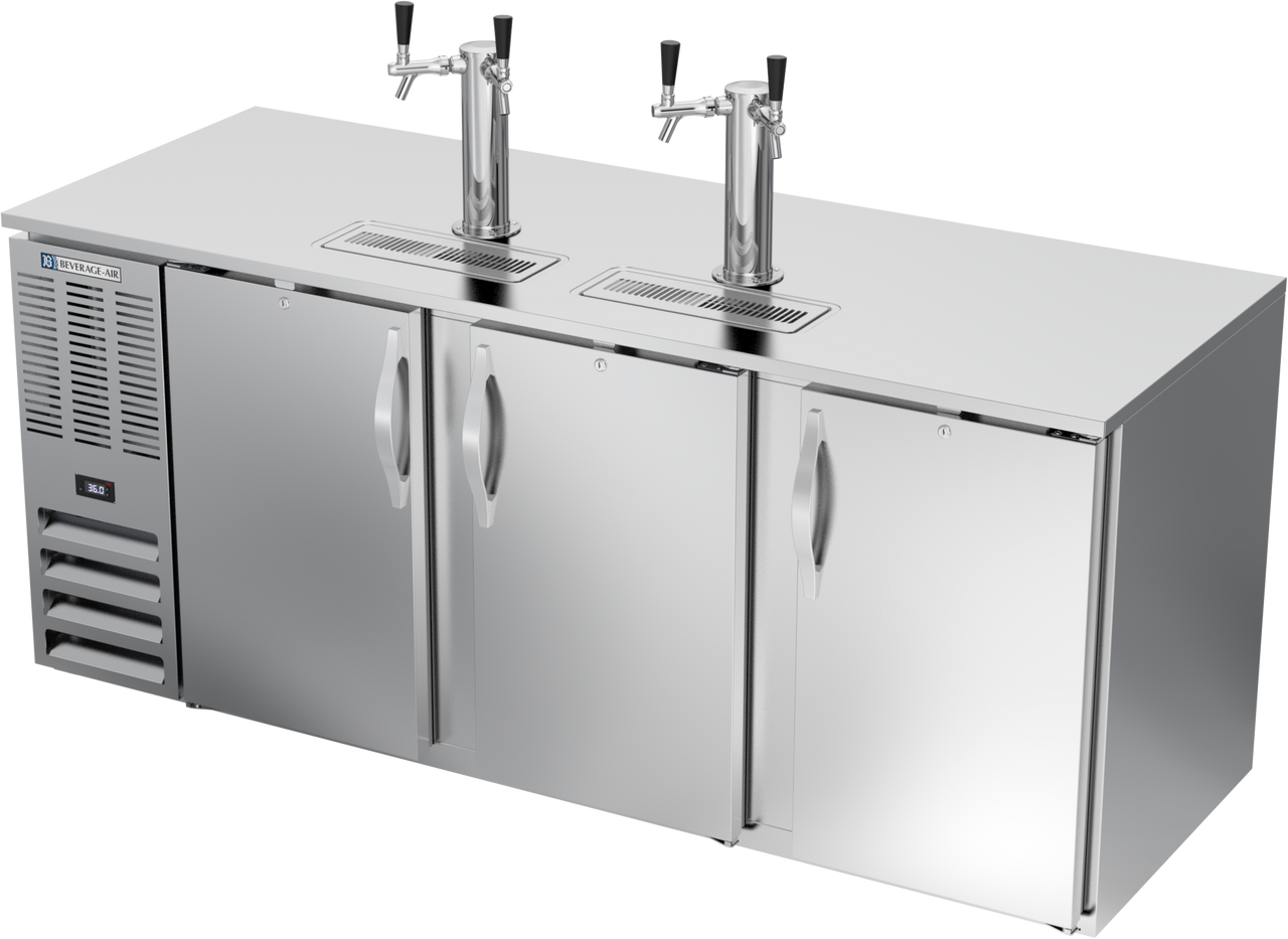 DD78HC-S | 78" Direct Draw Dispenser in Stainless Steel