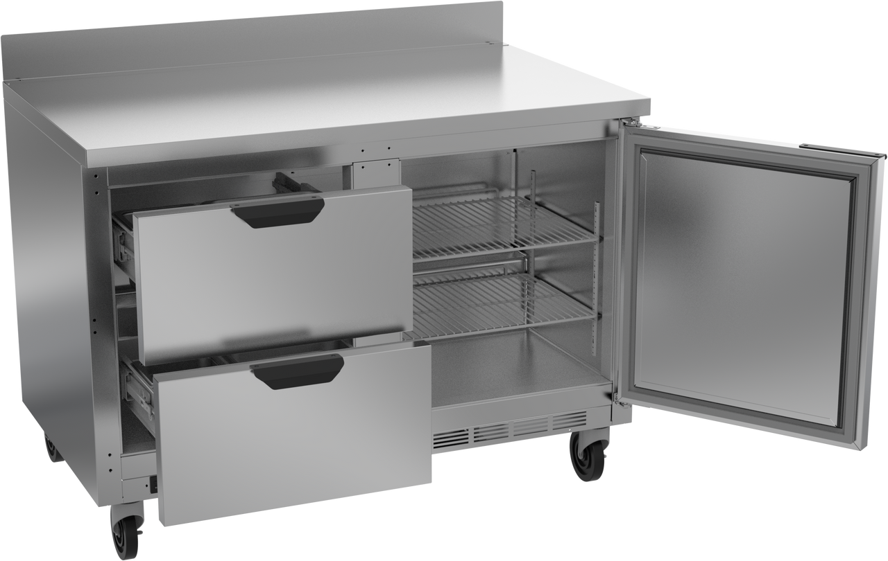 WTFD48AHC-2 | 48" Worktop Two Drawer One Door Freezer