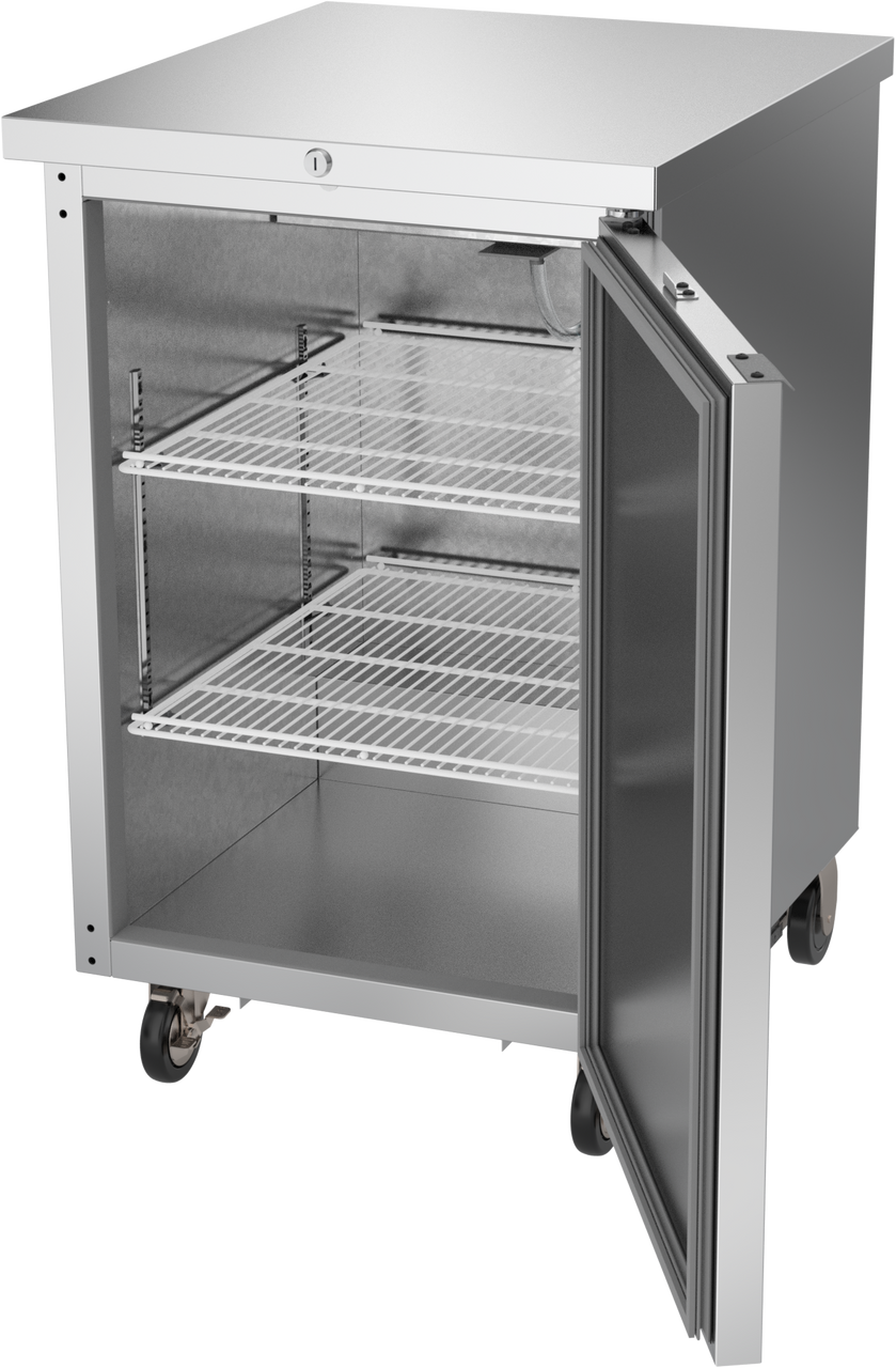 BB24HC-1-S | 24" Solid Door Back Bar in Stainless Steel