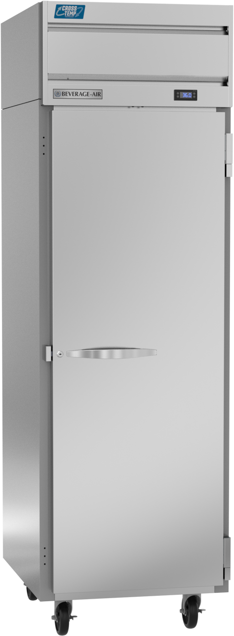 CT1HC-1S | Cross Temp Series Solid Door Reach-In Refrigerator/Freezer