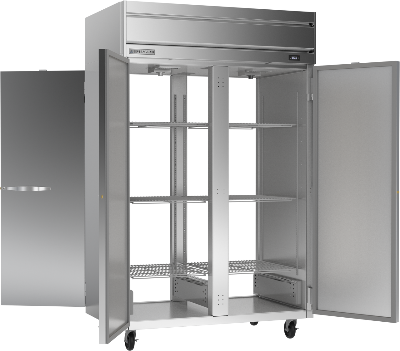 HH2-1S-PT | Horizon Top Mount Solid Door Pass-Thru Warming Cabinet