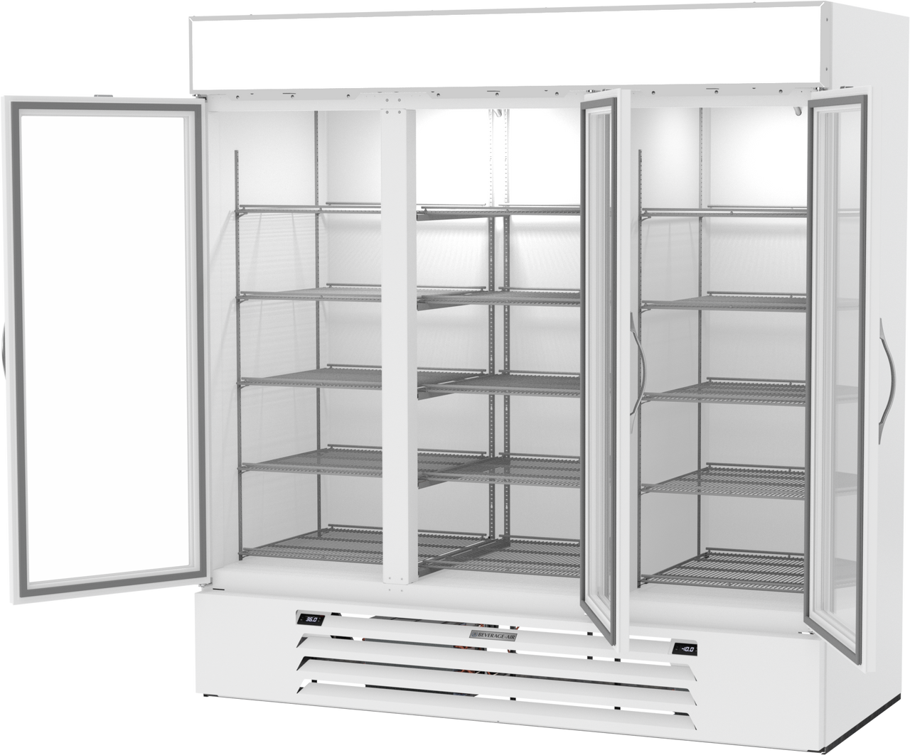 MMRF72HC-1-C-WW | MarketMax Dual-Temp Refrigerator/Freezer in White