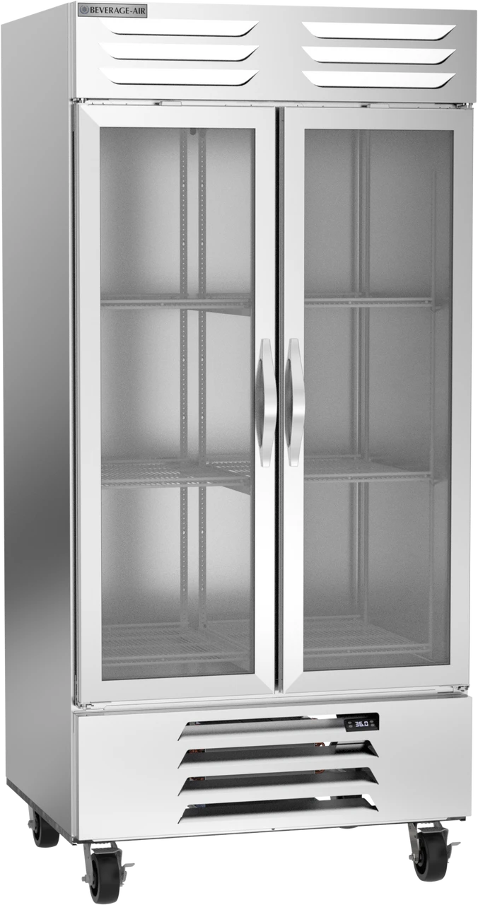 RB35HC-1G | Vista Series Glass Door Reach-In Refrigerator