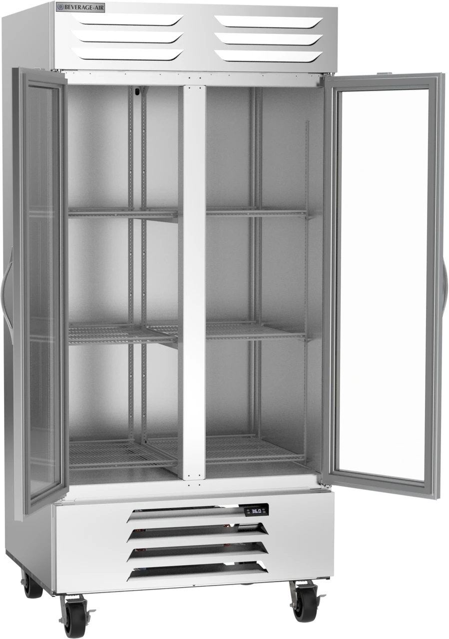 RB35HC-1G | Vista Series Glass Door Reach-In Refrigerator