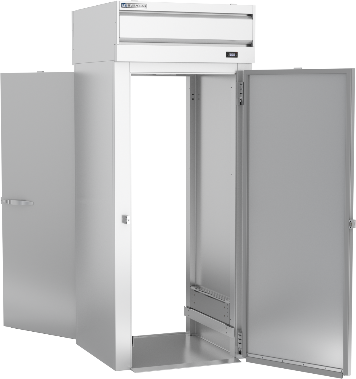 PHI1XT-1S-PT | P Series Solid Door Extra Tall Pass-Thru Warming Cabinet