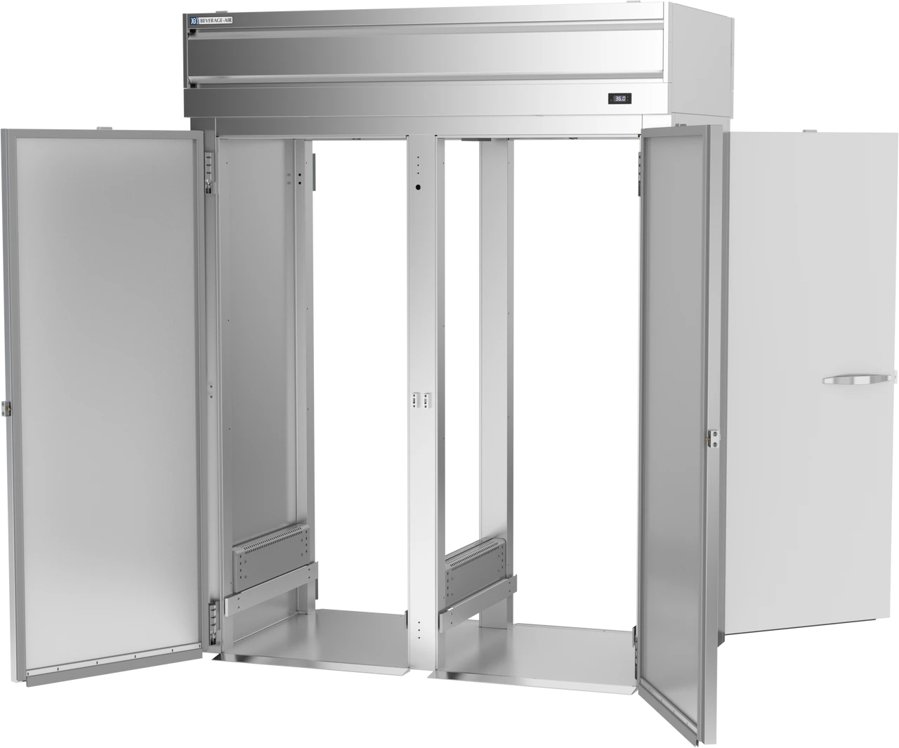 PHI2XT-1S-PT | P Series Solid Door Extra Tall Pass-Thru Warming Cabinet