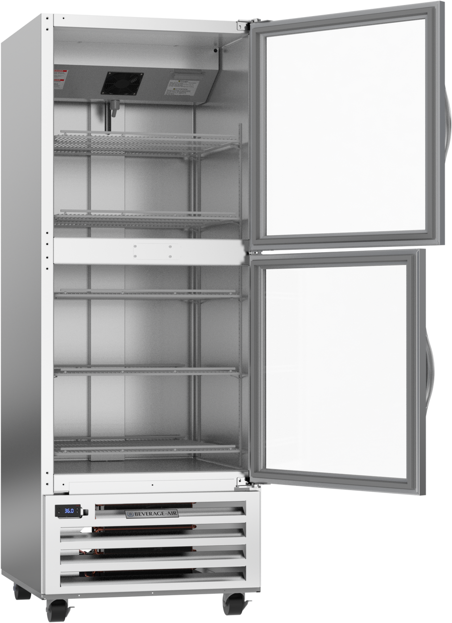 RI18HC-HG | RI Series Half Glass Reach-In Refrigerator