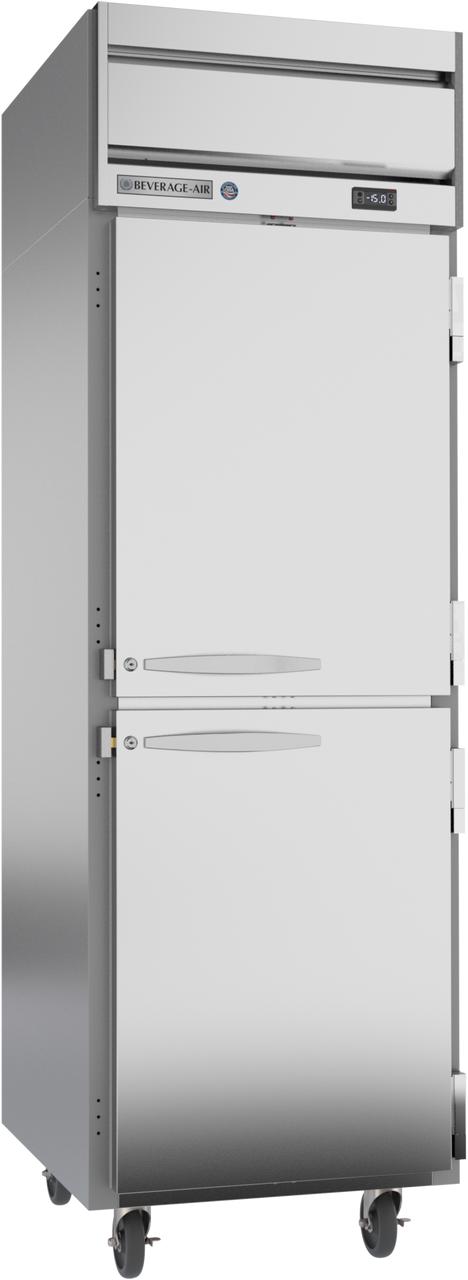 HF1HC-1HS | Horizon Top Mount Half Solid Door Reach-In Freezer