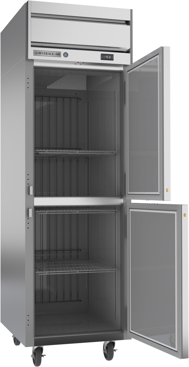 HF1HC-1HS | Horizon Top Mount Half Solid Door Reach-In Freezer