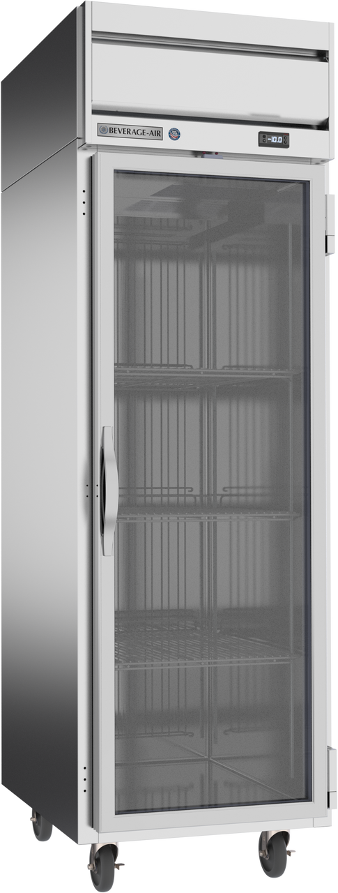 HFPS1HC-1G | Horizon Top Mount Glass Door Reach-In Freezer