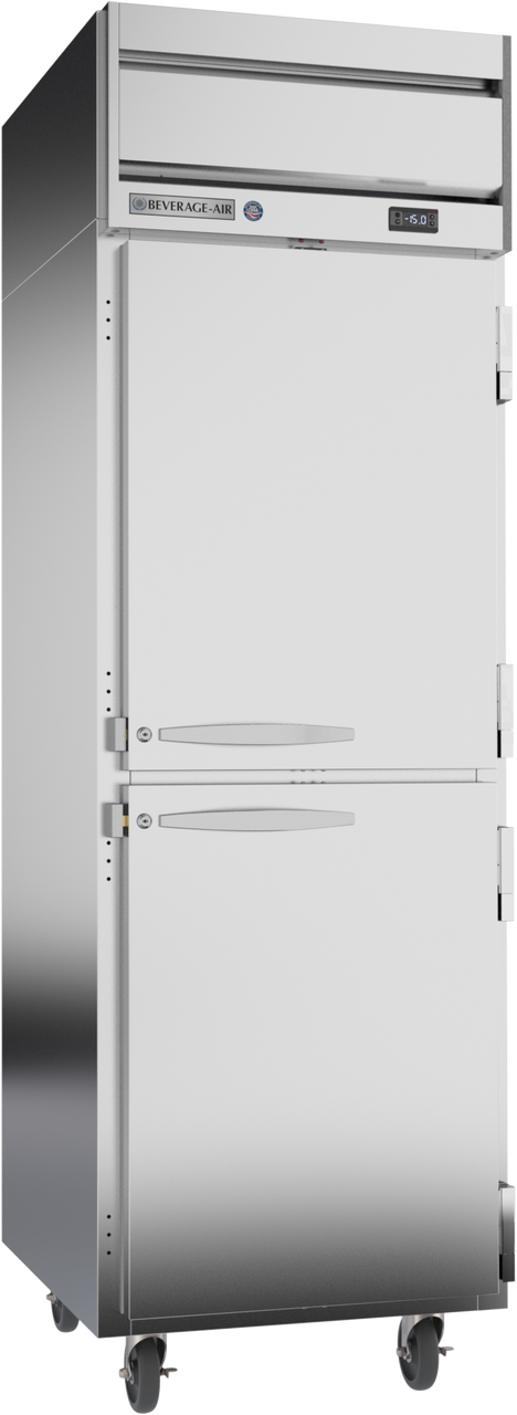 HFPS1HC-1HS | Horizon Top Mount Half Solid Door Reach-In Freezer