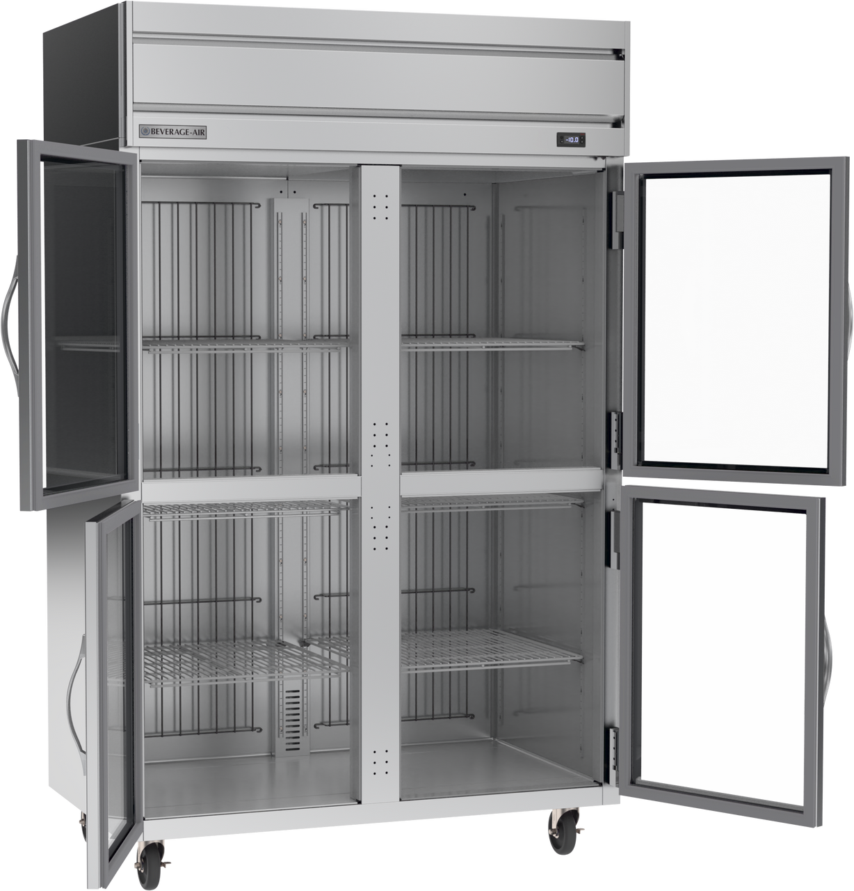 HFPS2HC-1HG | Horizon Top Mount Half Glass Door Reach-In Freezer