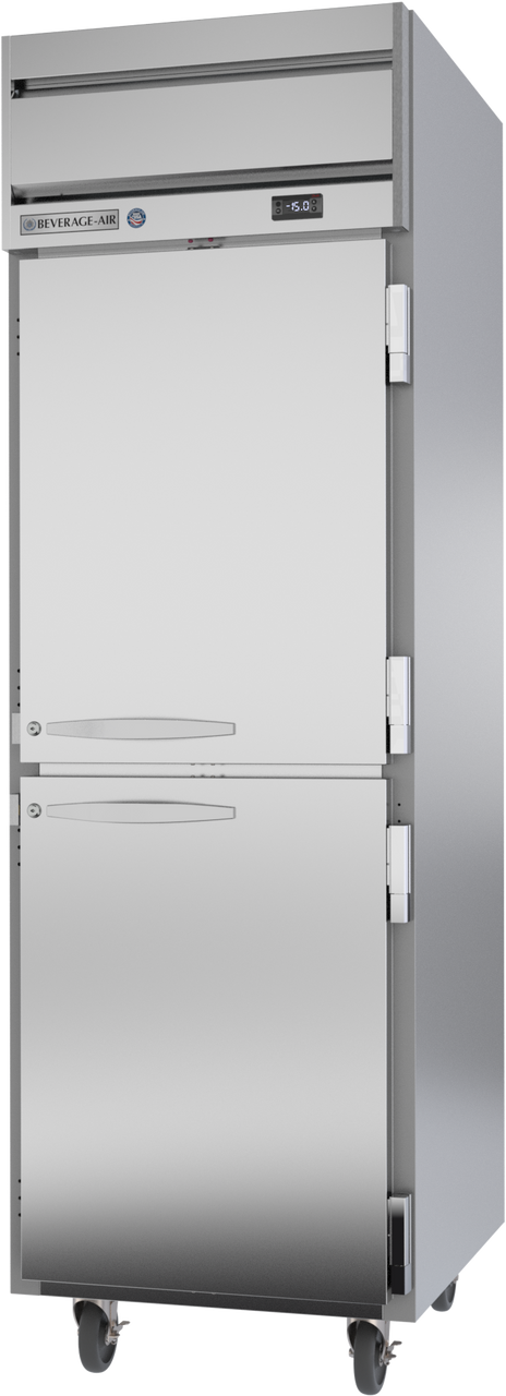 HFS1HC-1HS | Horizon Top Mount Half Solid Door Reach-In Freezer