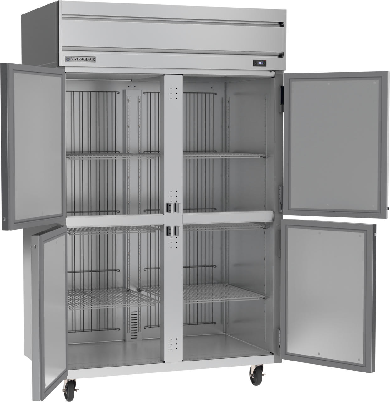 HFS2HC-1HS | Horizon Top Mount Half Solid Door Reach-In Freezer