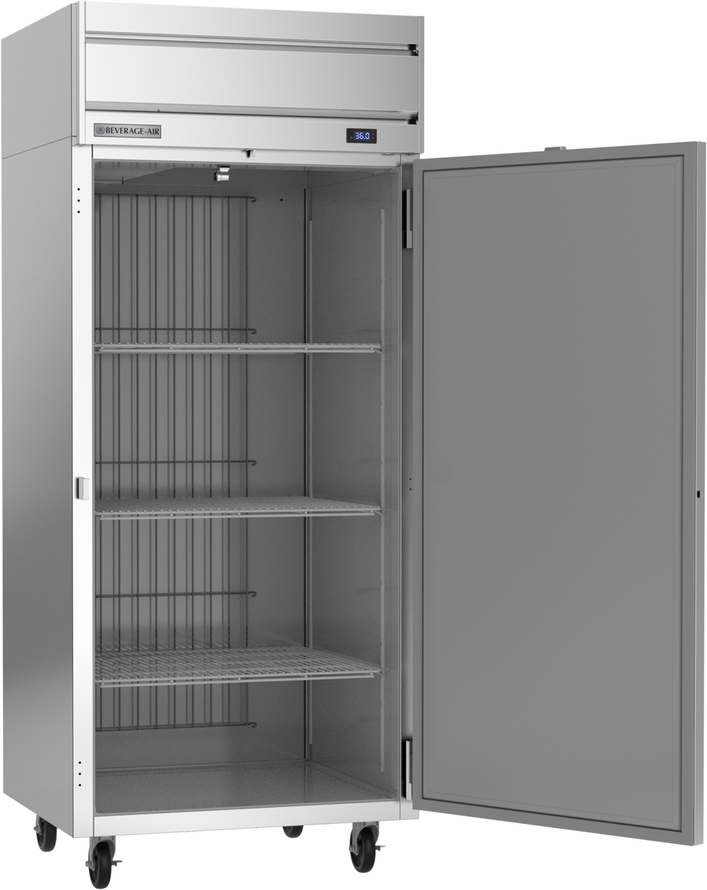 HR1WHC-1S | Horizon Top Mount Solid Door Wide Reach-In Refrigerator