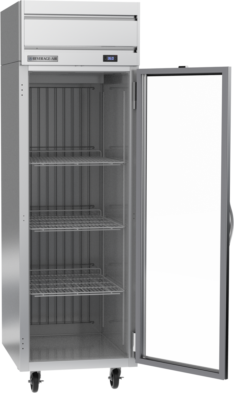 HRP1HC-1G | Horizon Top Mount Glass Door Reach-In Refrigerator