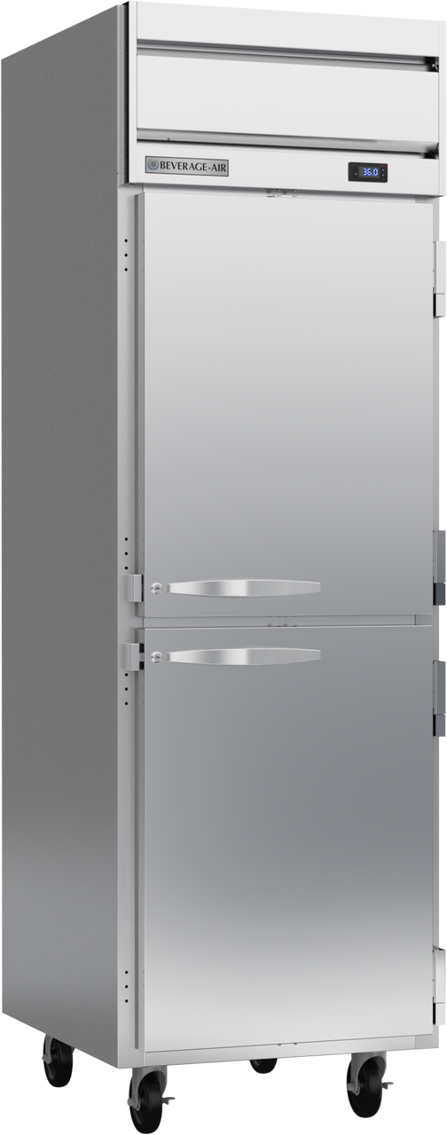 HRS1HC-1HS | Horizon Top Mount Half Solid Door Reach-In Refrigerator