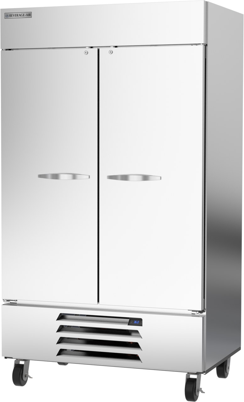 HBR44HC-1 | Horizon Bottom Mount Solid Door Reach-In Refrigerator