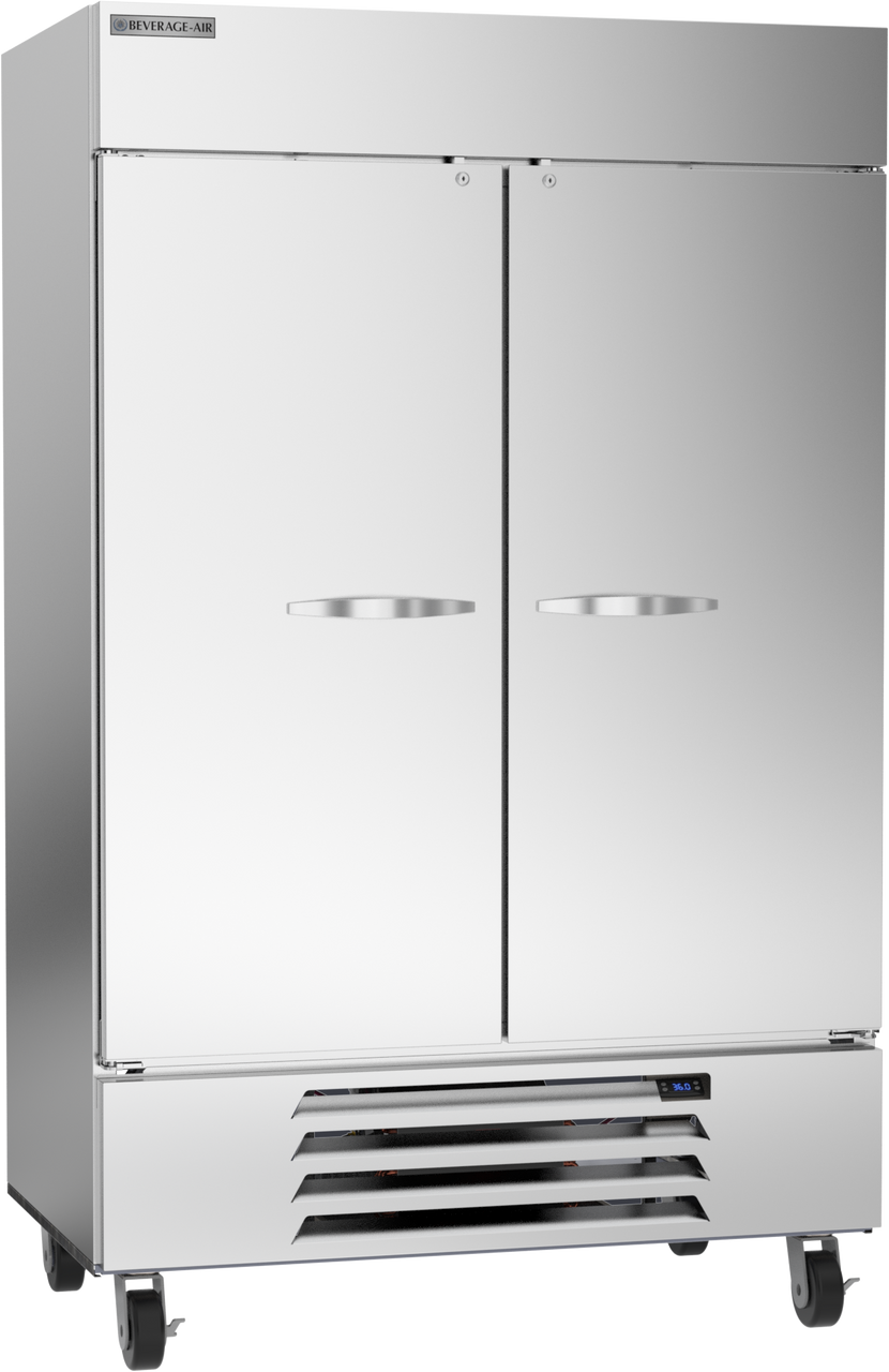 HBR49HC-1 | Horizon Bottom Mount Solid Door Reach-In Refrigerator