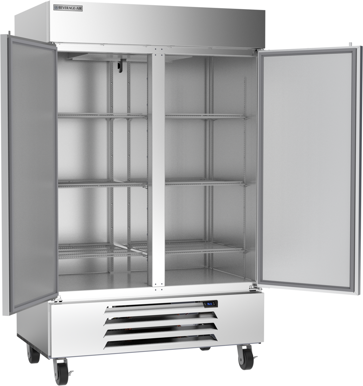 HBR49HC-1 | Horizon Bottom Mount Solid Door Reach-In Refrigerator