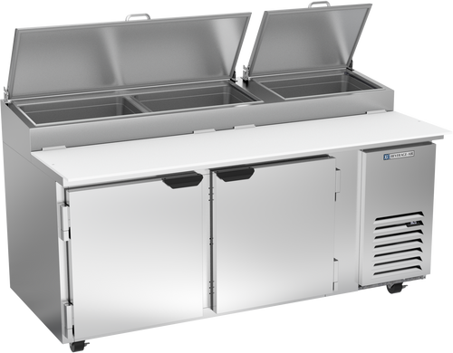 DP72HC | 72" Two Door Pizza Prep Table