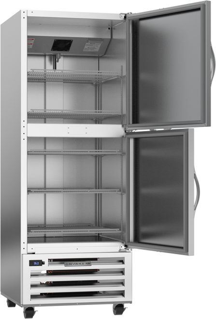 RI18HC-HS | RI Series Half Solid Reach-In Refrigerator