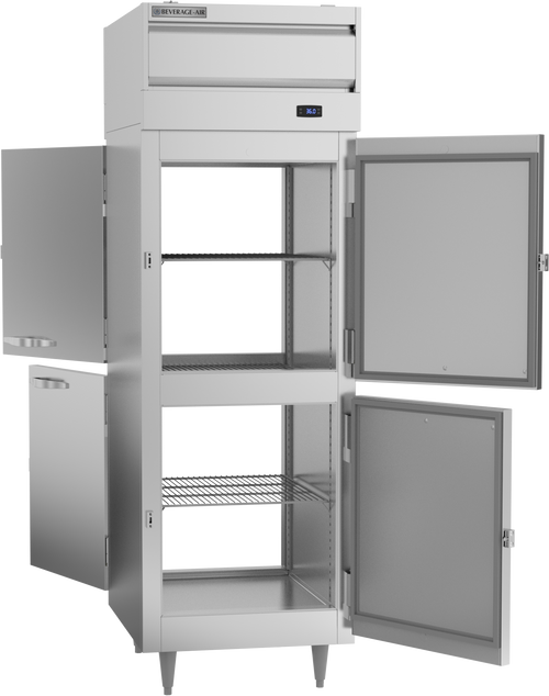 PRD1HC-1AHS | P Series Half Solid Door Pass-Thru Refrigerator