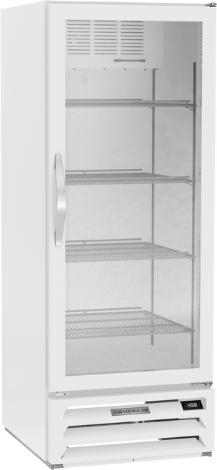 MMF12HC-1-W | MarketMax Glass Door Merchandiser Freezer in White