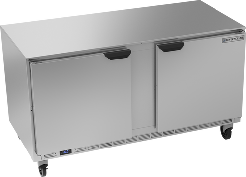 UCF60AHC | 60" Undercounter Two Door Freezer