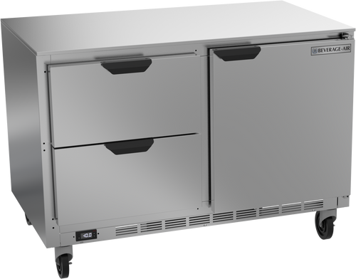 UCFD48AHC-2 | 48" Undercounter Two Drawer One Door Freezer