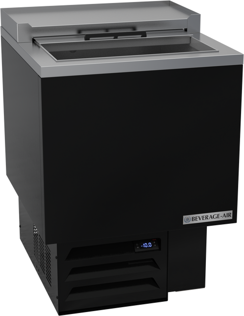 GF24HC-B | 24" Top Loading Glass and Plate Chiller in Black