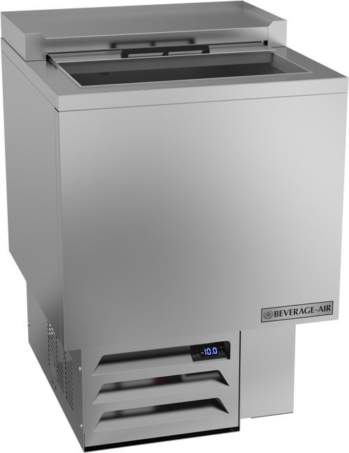 GF24HC-S | 24" Top Loading Glass and Plate Chiller in Stainless Steel