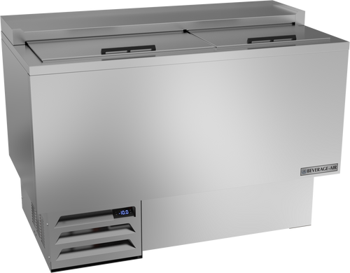GF48HC-S | 48" Top Loading Glass and Plate Chiller in Stainless Steel