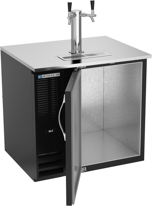 DD36HC-B | 36" Direct Draw Dispenser in Black