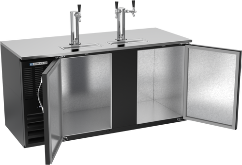 DD68HC-B | 68" Direct Draw Dispenser in Black