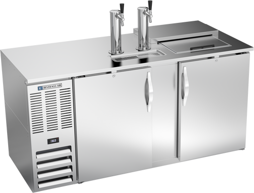 DD68HC-C-S | 68" Club Top Direct Draw Dispenser in Stainless Steel