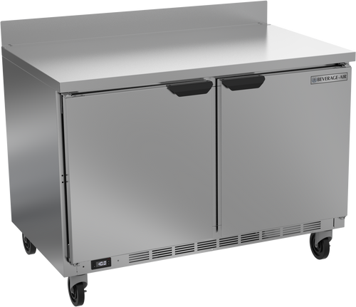 WTF48AHC | 48" Worktop Two Door Freezer