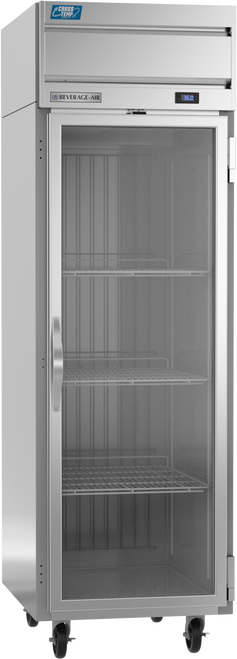 CT1HC-1G | Cross Temp Series Glass Door Reach-In Refrigerator/Freezer