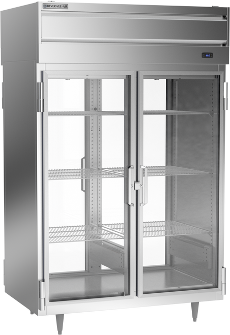 PH2-1BG-PT | P Series Glass Door Pass-Thru Warming Cabinet