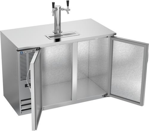 DDN48HC-S | 48" Narrow Depth Direct Draw Dispenser in Stainless Steel