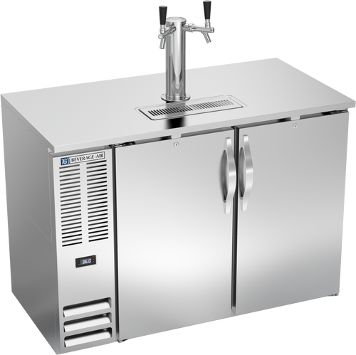 DDN48HC-S | 48" Narrow Depth Direct Draw Dispenser in Stainless Steel