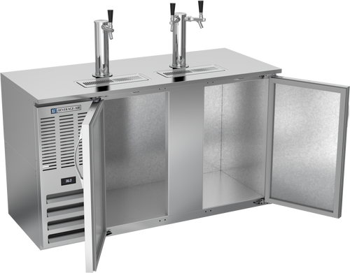 DDN58HC-S | 58" Narrow Depth Direct Draw Dispenser in Stainless Steel