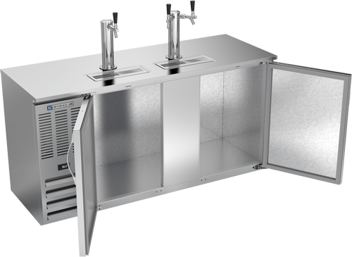 DDN68HC-S | 68" Narrow Depth Direct Draw Dispenser in Stainless Steel