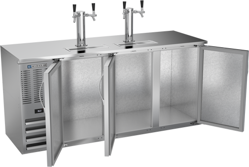DDN72HC-S | 72" Narrow Depth Direct Draw Dispenser in Stainless Steel