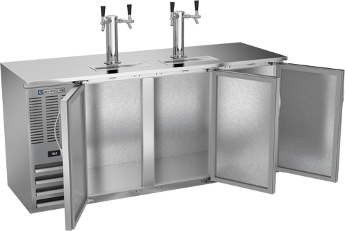 DDN72HC-S | 72" Narrow Depth Direct Draw Dispenser in Stainless Steel