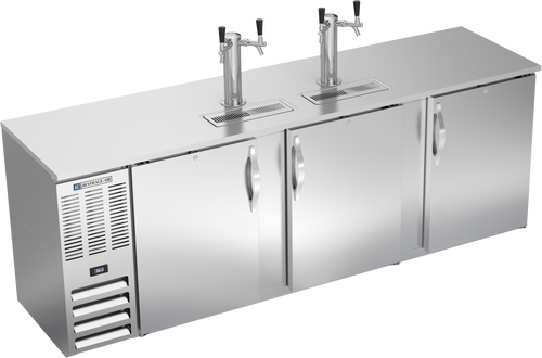 DDN94HC-S | 94" Narrow Depth Direct Draw Dispenser in Stainless Steel