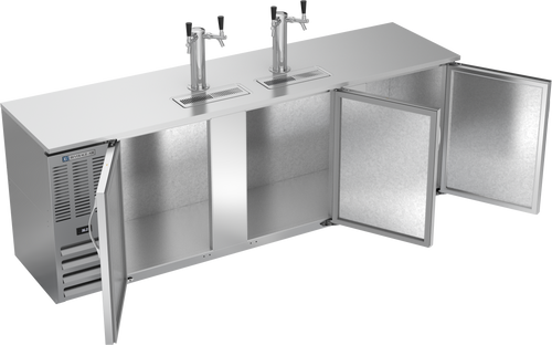 DDN94HC-S | 94" Narrow Depth Direct Draw Dispenser in Stainless Steel